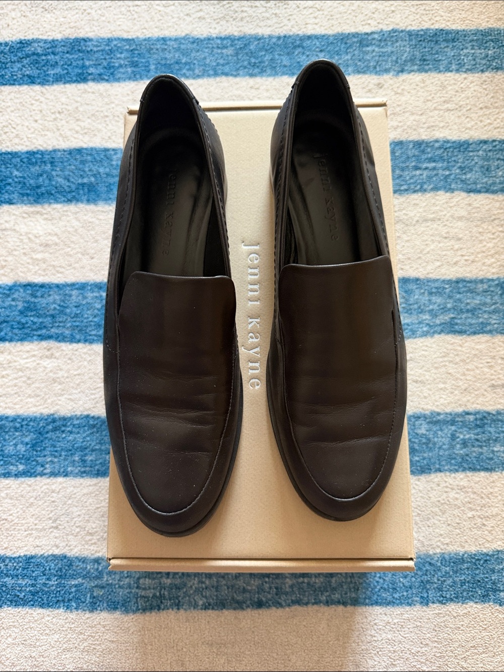 Jenni Kayne Griffin Loafers in Black, Size 37 (Size 7)